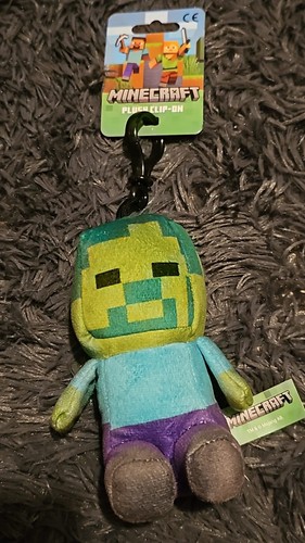Minecraft zombie soft plush