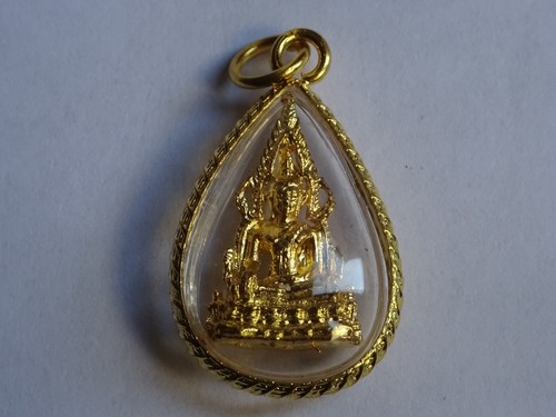 Thai buddha amulet gold - thai,