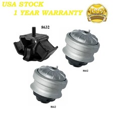 3PCS Motor & Trans Mount Fit