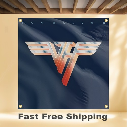 Van halen banner - van,