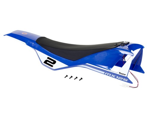 Razor mx125 blue seat - -blue, w/body