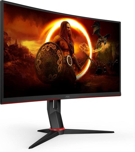Aoc c24g2u curved gaming - aoc, 24"