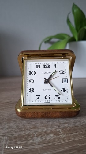 Vintage german travel alarm - german,