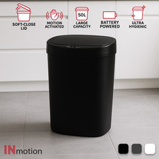 Inmotion 50L Hygenic Touchless Automatic Motion Sensor Kitchen Waste Bin