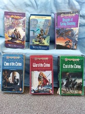 6 Dragonlance Books Lot - Chronicles & Legends Trilogies - Weis & Hickman