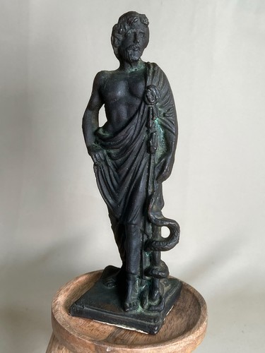 Vintage antique asclepius - vintage,