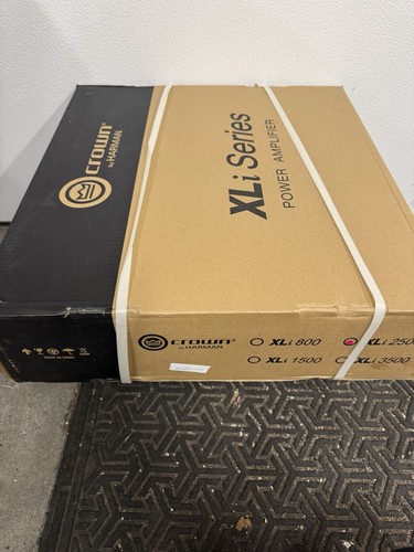 Crown pro audio xli2500 - crown,