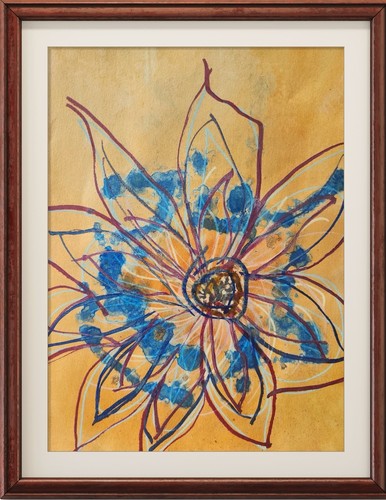 Abstract flowerimpressionist - abstract,