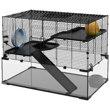 PawHut 3 Tiers Hamster Cage