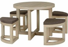 Round Oak Effect Round Circle