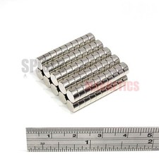 Very Strong Magnets 6x3 mm N52 Neodymium Disc Small Craft Magnet 6mm dia x 3mm