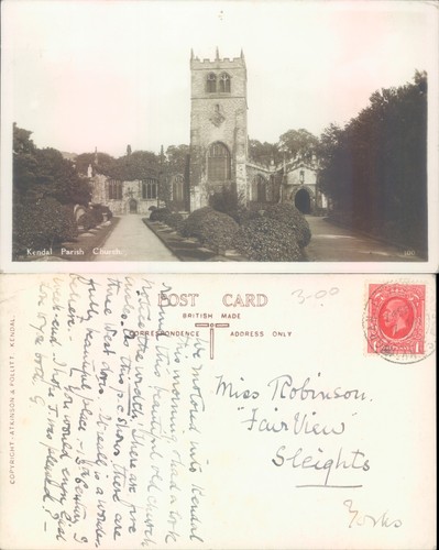 Kendal parish church - parish,