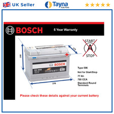 Battery fits FERRARI 328 812