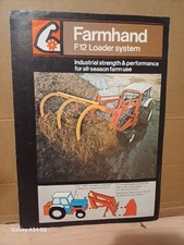 farmhand  f12  front  loaders  sales  brochure