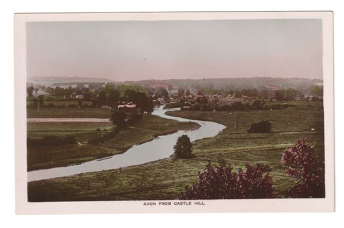 Avon valley from castle hill - castle,