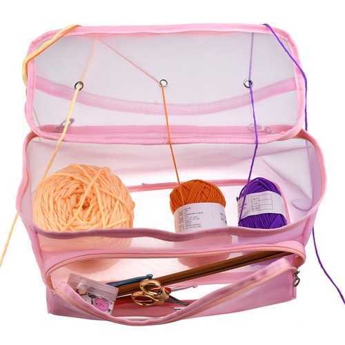 Yarn storage bag ball holder - storage,