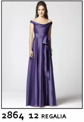 Dessy collection satin purple - dessy,