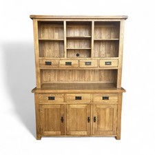 Rustic Solid Oak Welsh Dresser