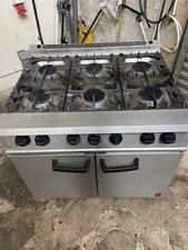 Falcon Commercial Gas Cooker 6 Burner With Oven ,serviced Cleaned,2 Available