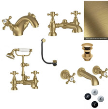 Traditional brushed brass - brushed,