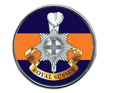 The Royal Sussex Regiment Military Army Lapel pin Badge 25mm
