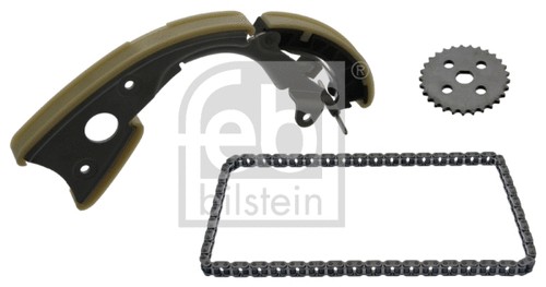 Chain set oil pump - oil, drive