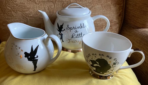 Disney tinkerbell teapot milk - disney,