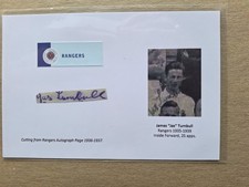JAMES TURNBULL RANGERS PRE-WAR