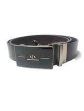 Men’s Armani  Black Leather