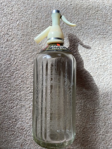 Vintage glass schweppes soda - vintage,