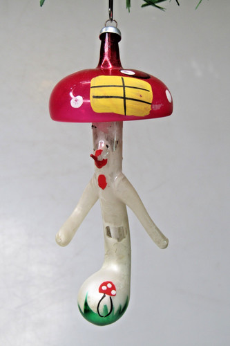 Vintage glass funny confused - vintage,