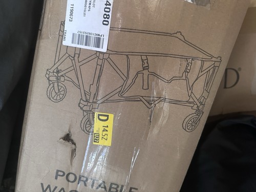 Portable folding trolley wagon - folding,