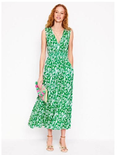 Nwt boden green and white - green,