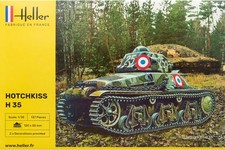 Heller HE81132 Hotchkiss H 35 tank, model kit