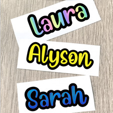 Personalised Vinyl Name