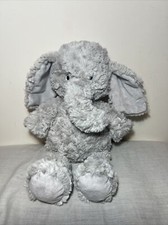 M&S Elephant Soft Toy Comforter Plush 13” Bean Filled Marks and Spencer 07935503