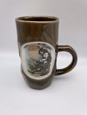 Vintage handcrafted Montrose Pottery Scotland  tankard stein Macdonald of Glenco