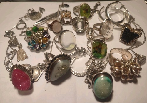 925 silver joblot vintage - joblot,