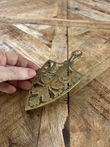 Vintage brass iron shaped - vintage,