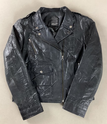 Vintage leather biker - vintage,