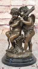 Bronze Cherubs Whispering
