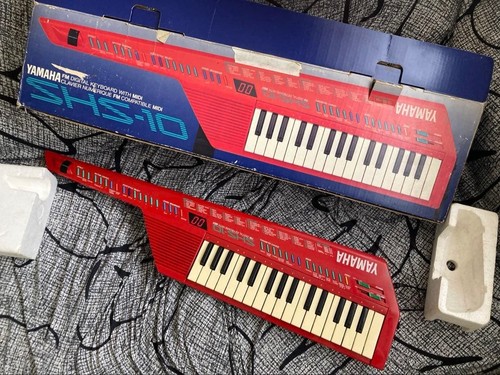 Yamaha shs 10r red keytar - yamaha,