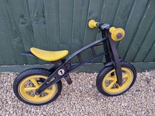 First Bike balance bike Black/yellow