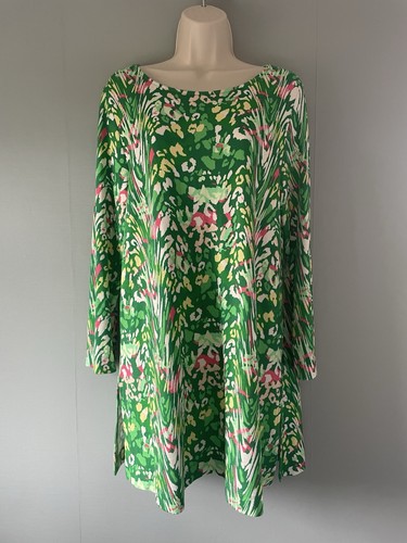 Kettlewell green floral - green, jersey
