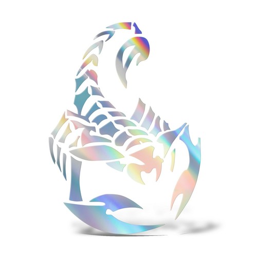 Prespaced holographic sticker - prespaced,