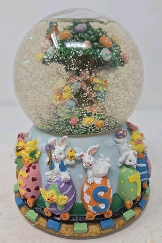 Easter bunny snow globe music - bunny,