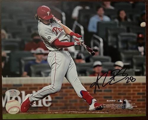 Alec bohm autographed 8x10 - alec,