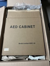  Defibrillator AED Wall Cabinet with Alarm fits all popular AED brands £80