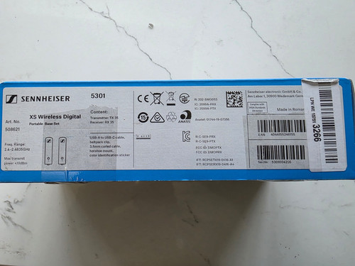 Sennheiser xsw wireless - xs,
