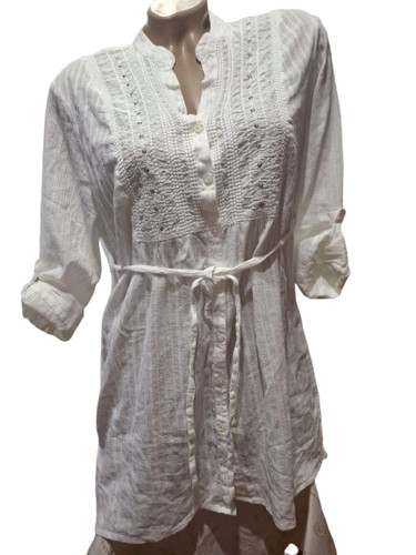 Luxury embroidered white - luxury,